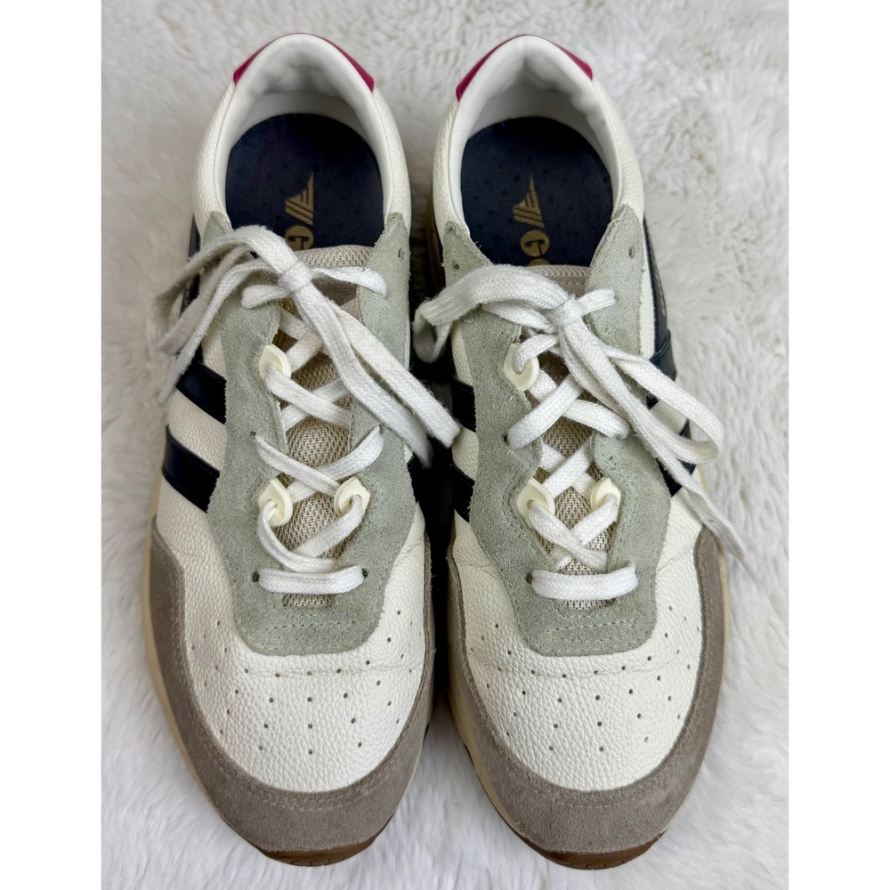 Gola Saturn Quadrant Womens Size 9.5 Sneakers Retro Sporty Streetwear Scandi - Picture 5 of 10